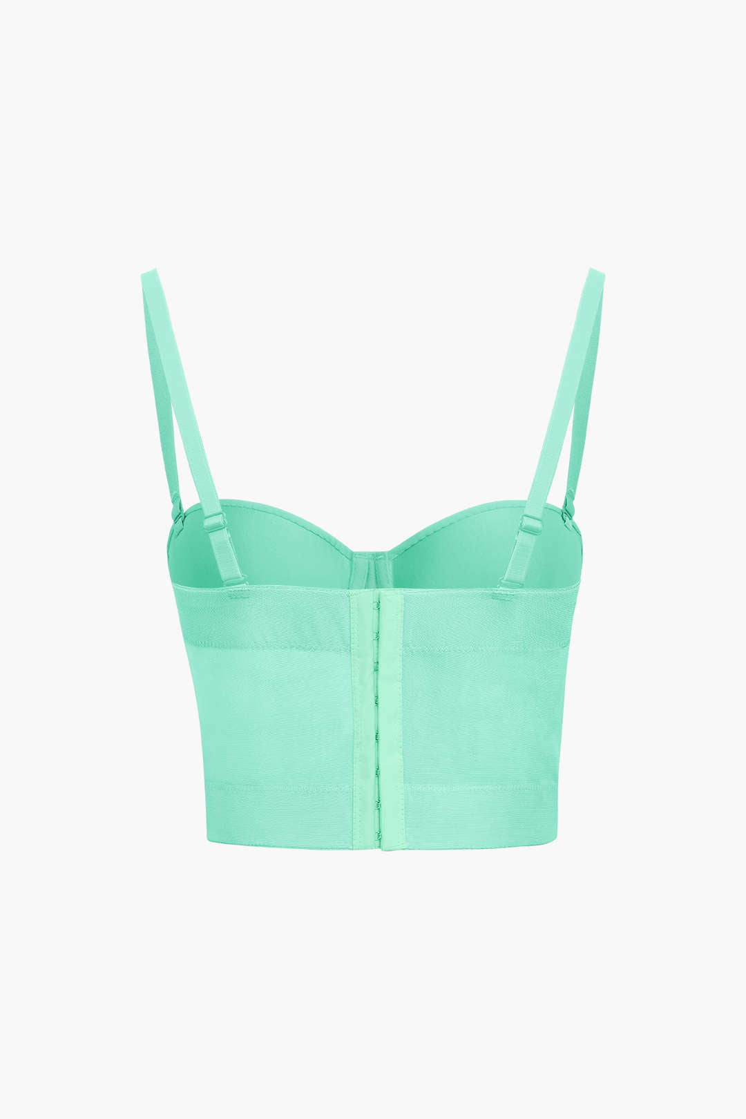 Andrea | Airy mesh bustier corset top