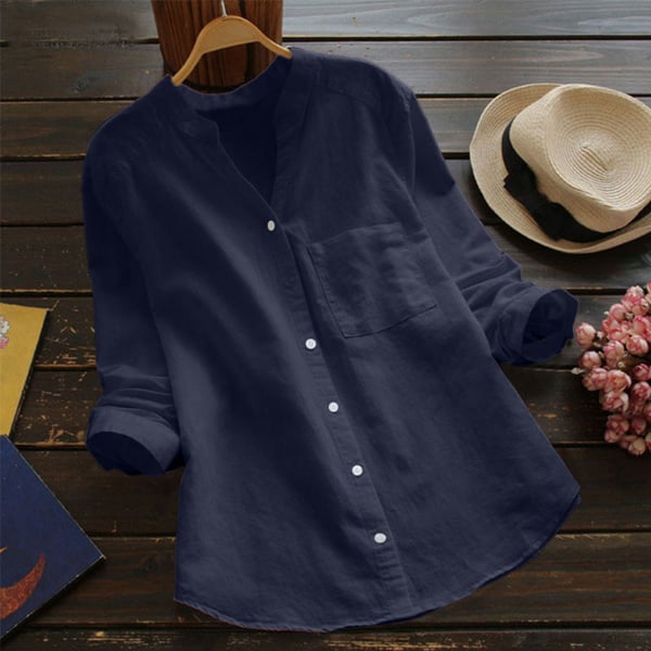 Andrea | Airy elegant cotton blouse