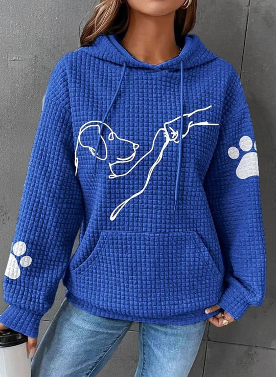 Angelika | Ontspannen en stijlvolle warme hoodie
