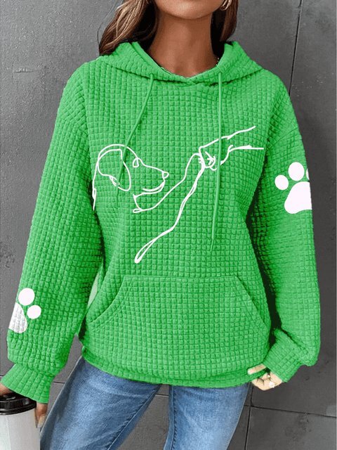 Angelika | Ontspannen en stijlvolle warme hoodie