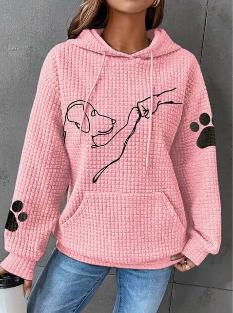 Angelika | Ontspannen en stijlvolle warme hoodie
