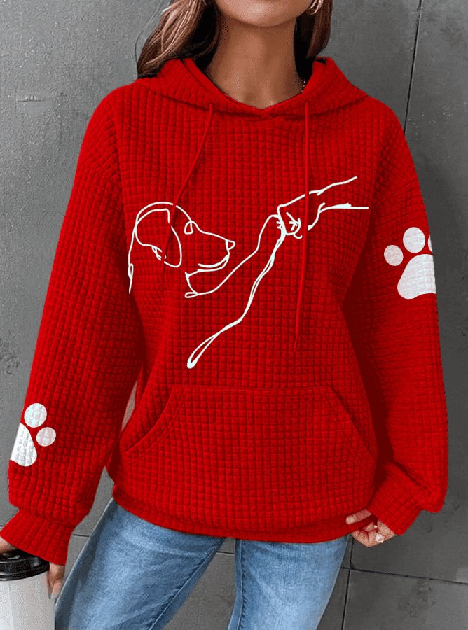 Angelika | Ontspannen en stijlvolle warme hoodie