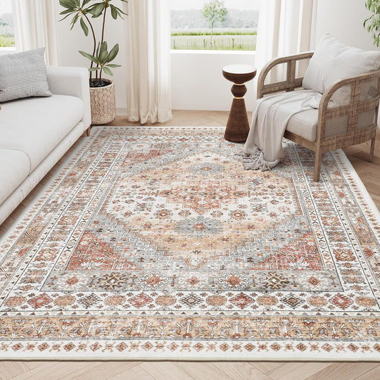 Velura | Antirutsch Velours Teppich | Beige