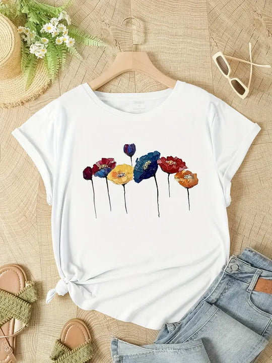 Arianna | Breathable shirt with floral print