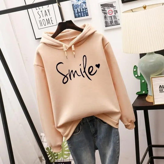 Aureliano | Felpa con cappuccio in cotone Smile Love