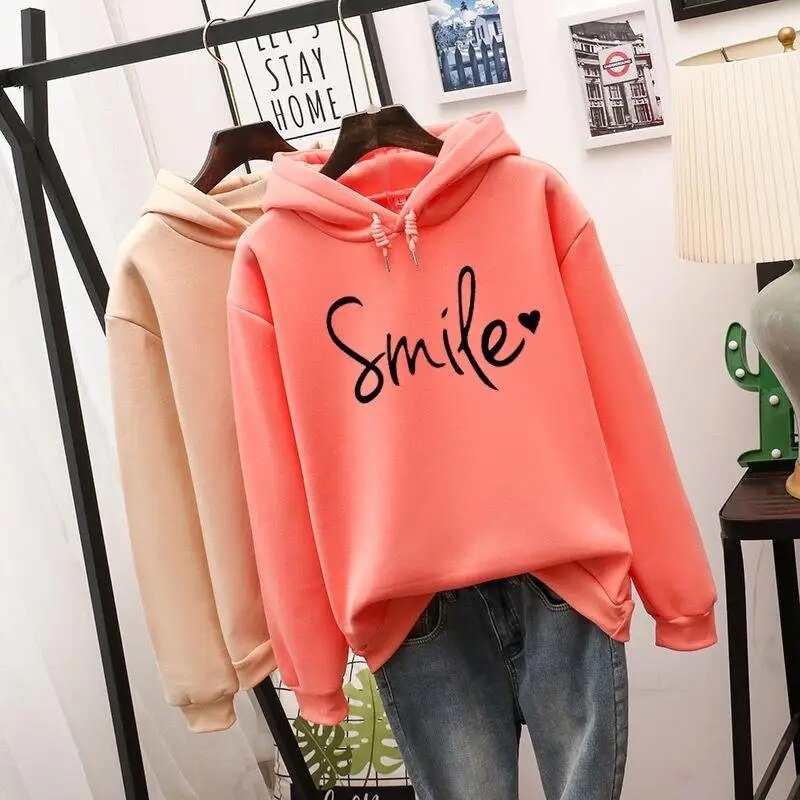 Aureliano | Felpa con cappuccio in cotone Smile Love
