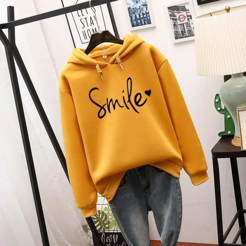 Aureliano | Felpa con cappuccio in cotone Smile Love