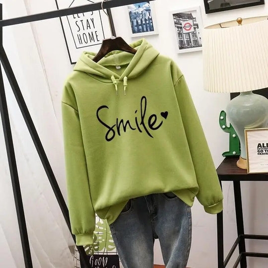 Aureliano | Felpa con cappuccio in cotone Smile Love
