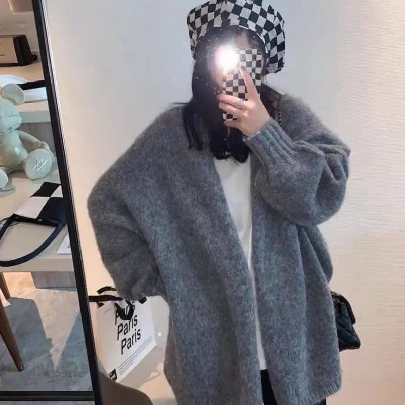 Julia - Bequemer Oversized Strickcardigan