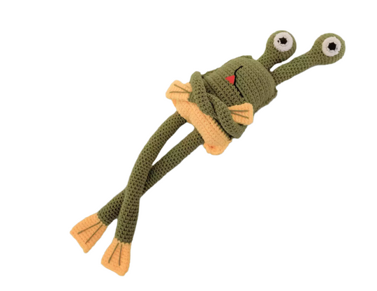 LumiBébé | Crocheted baby hanging toys | Yellow