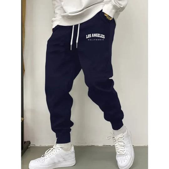 Bastian | Grafische print joggingbroek