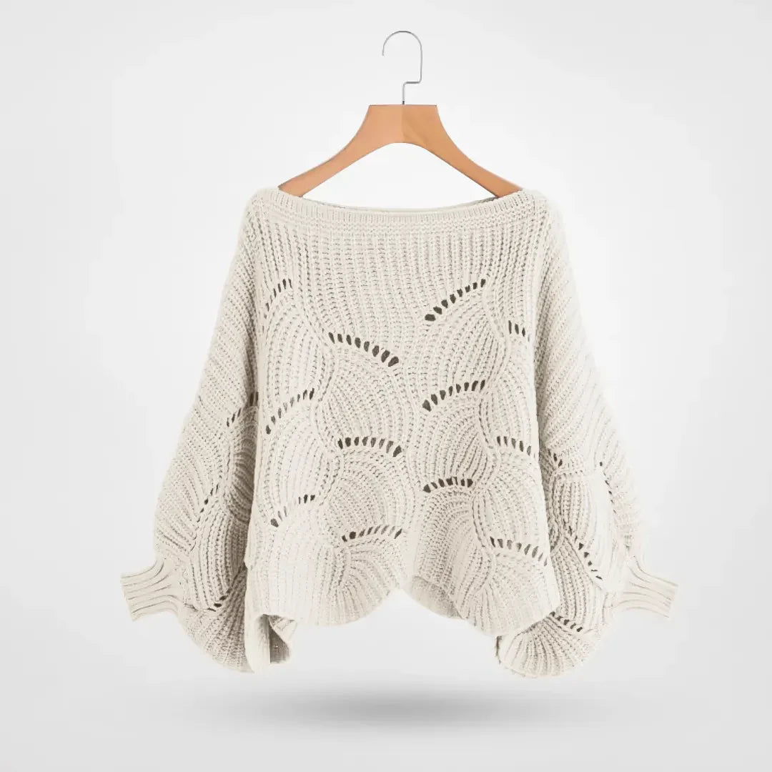 Emma - Maglione Oversize a Maglia con Vestibilità Ariosa