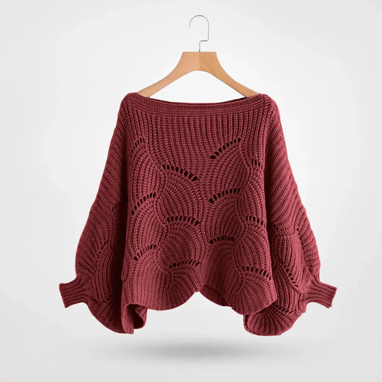 Emma - Maglione Oversize a Maglia con Vestibilità Ariosa