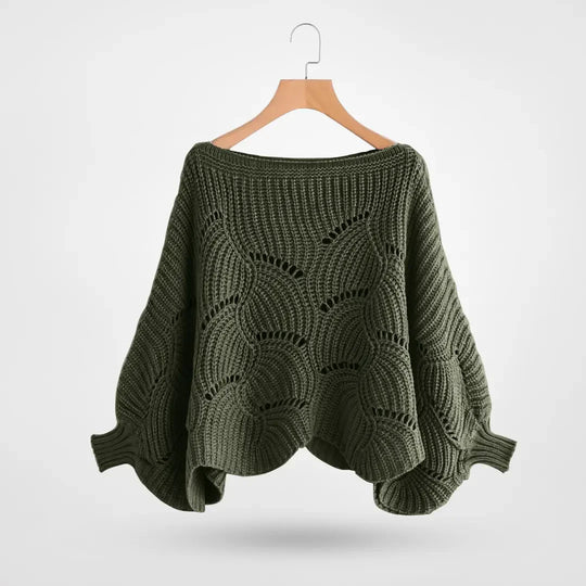Emma - Maglione Oversize a Maglia con Vestibilità Ariosa