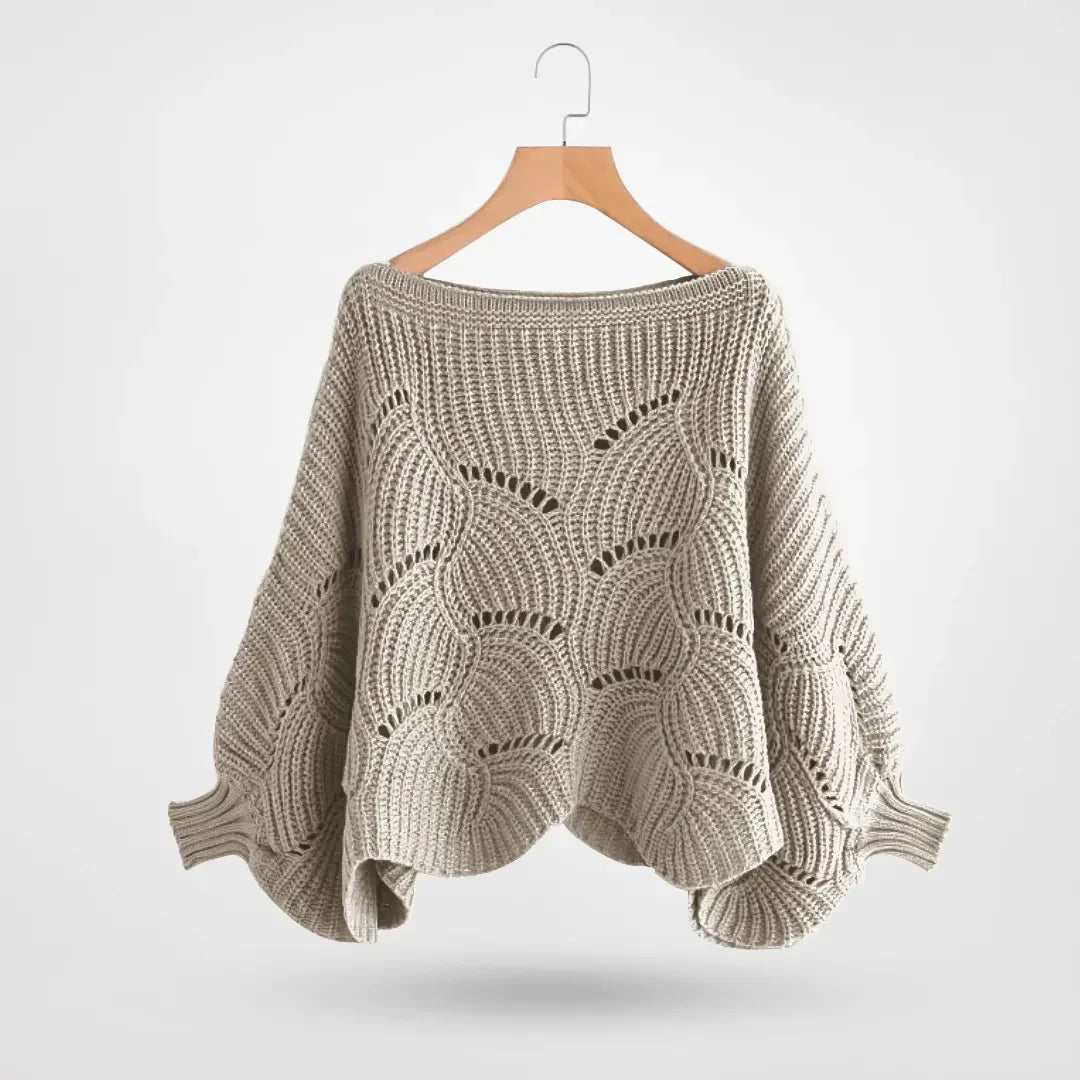 Emma - Maglione Oversize a Maglia con Vestibilità Ariosa