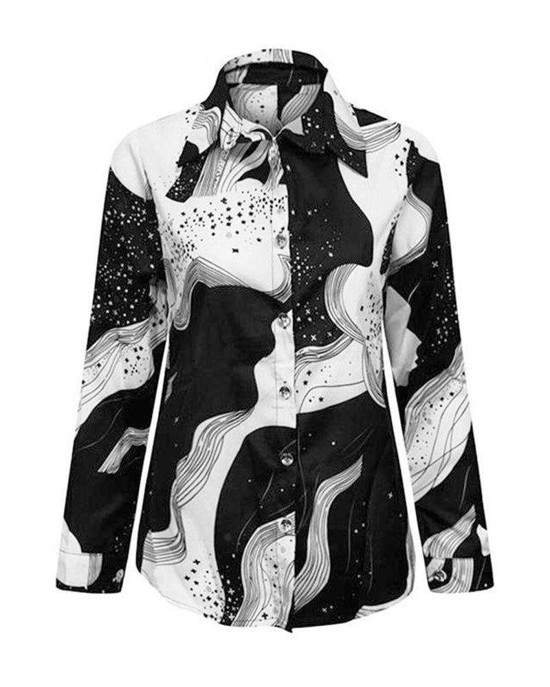 Bella | Casual elegante katoenen blouse met lange mouwen