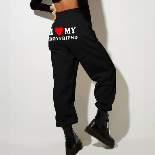 Bella | Jogging pants with high waist