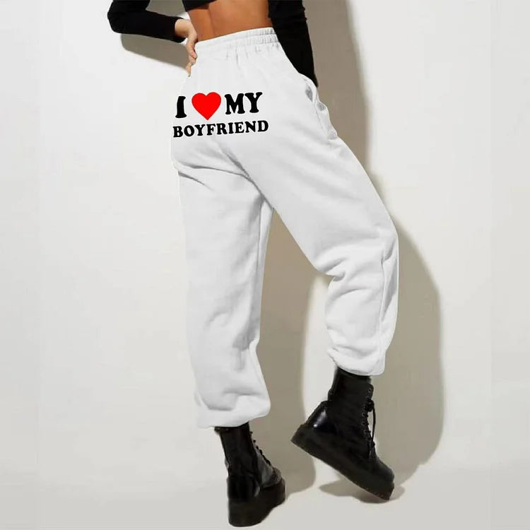 Bella | Jogging pants with high waist