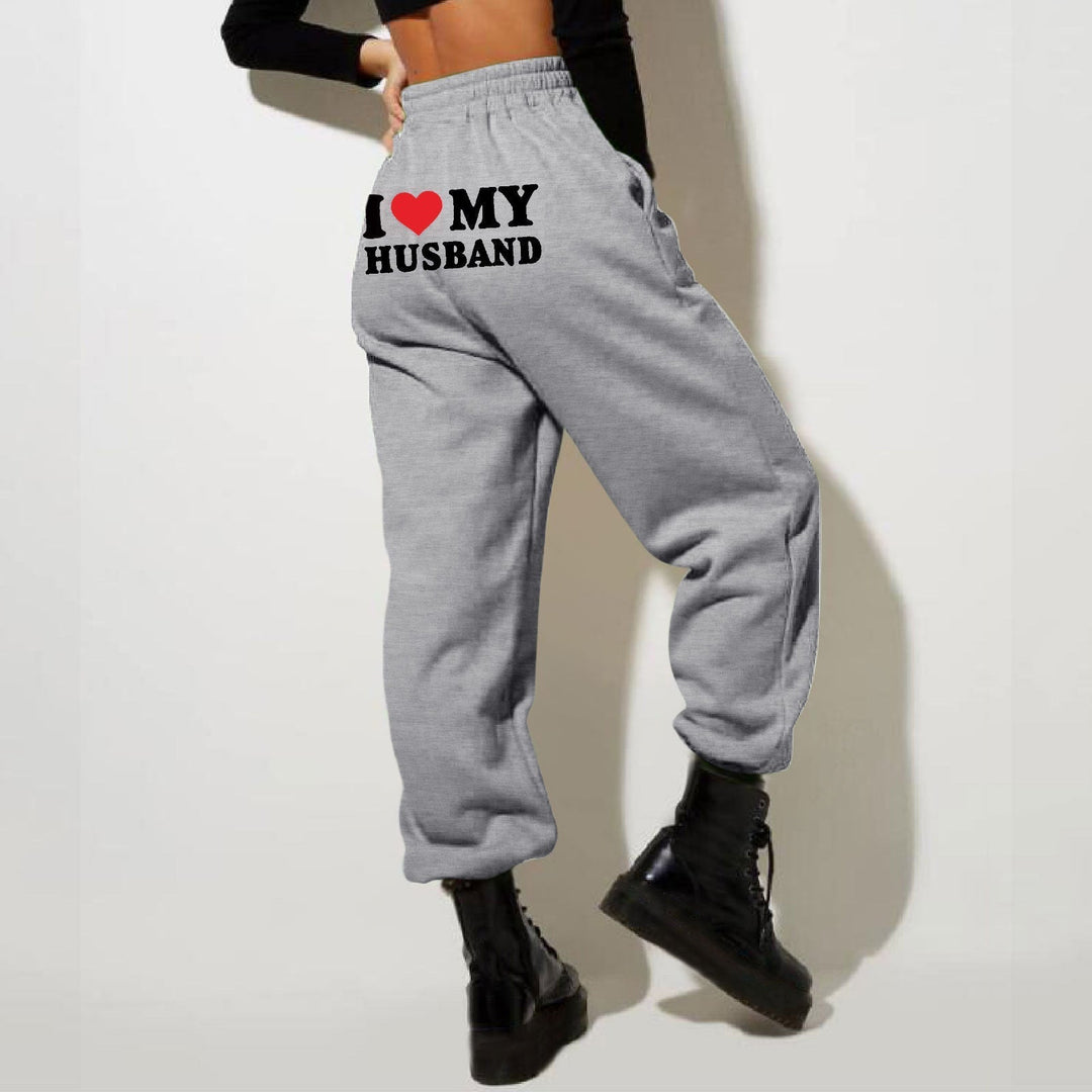 Bella | Jogging pants with high waist