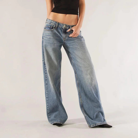 Bella | Low baggy mom jeans
