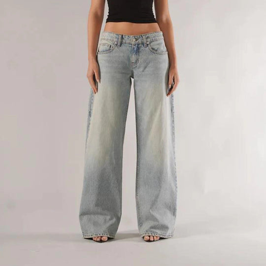 Bella | Low baggy mom jeans