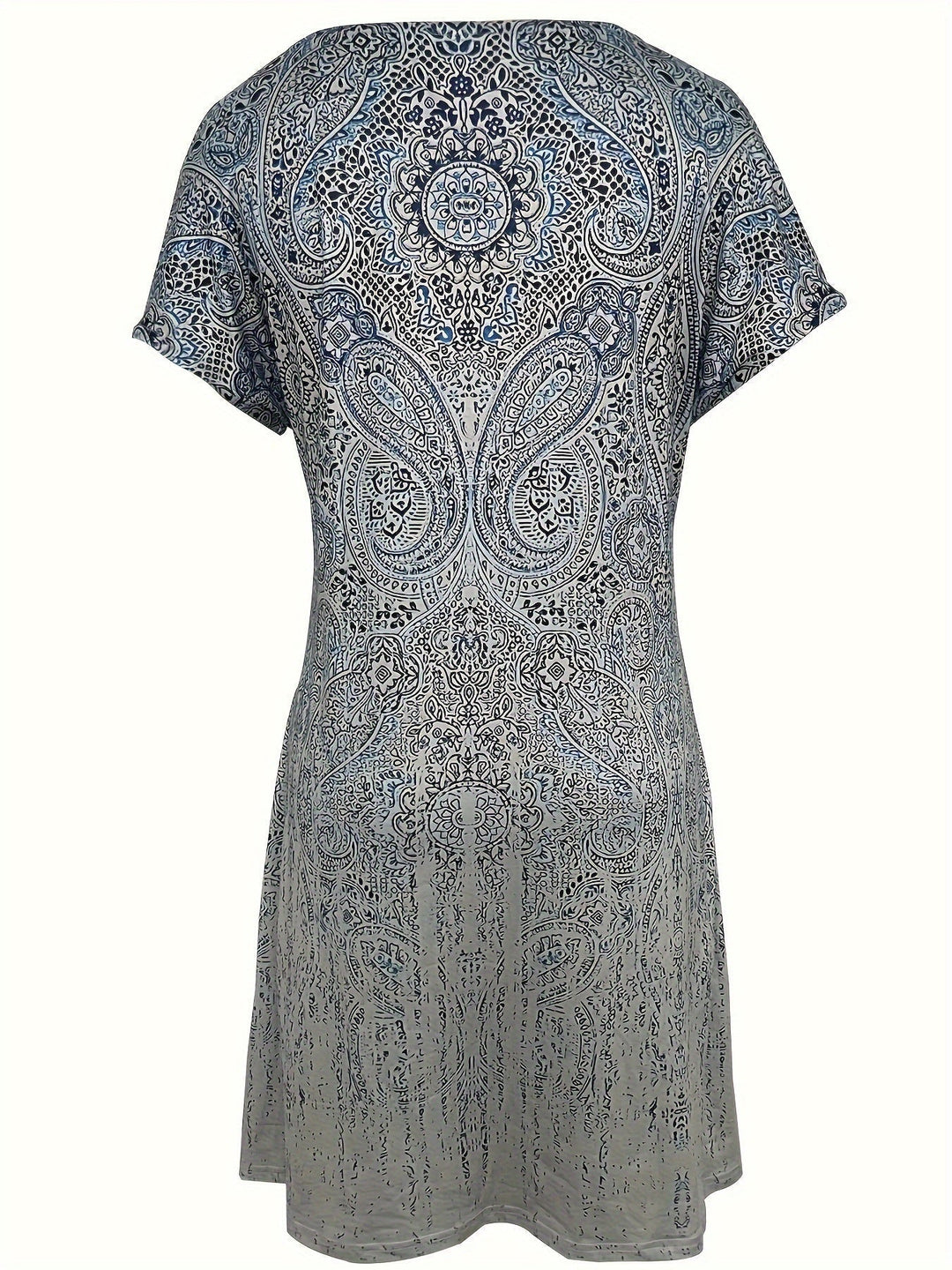 Benedetta | Mini Kleid aus atmungsaktivem Stoff mit kurzen Ärmeln