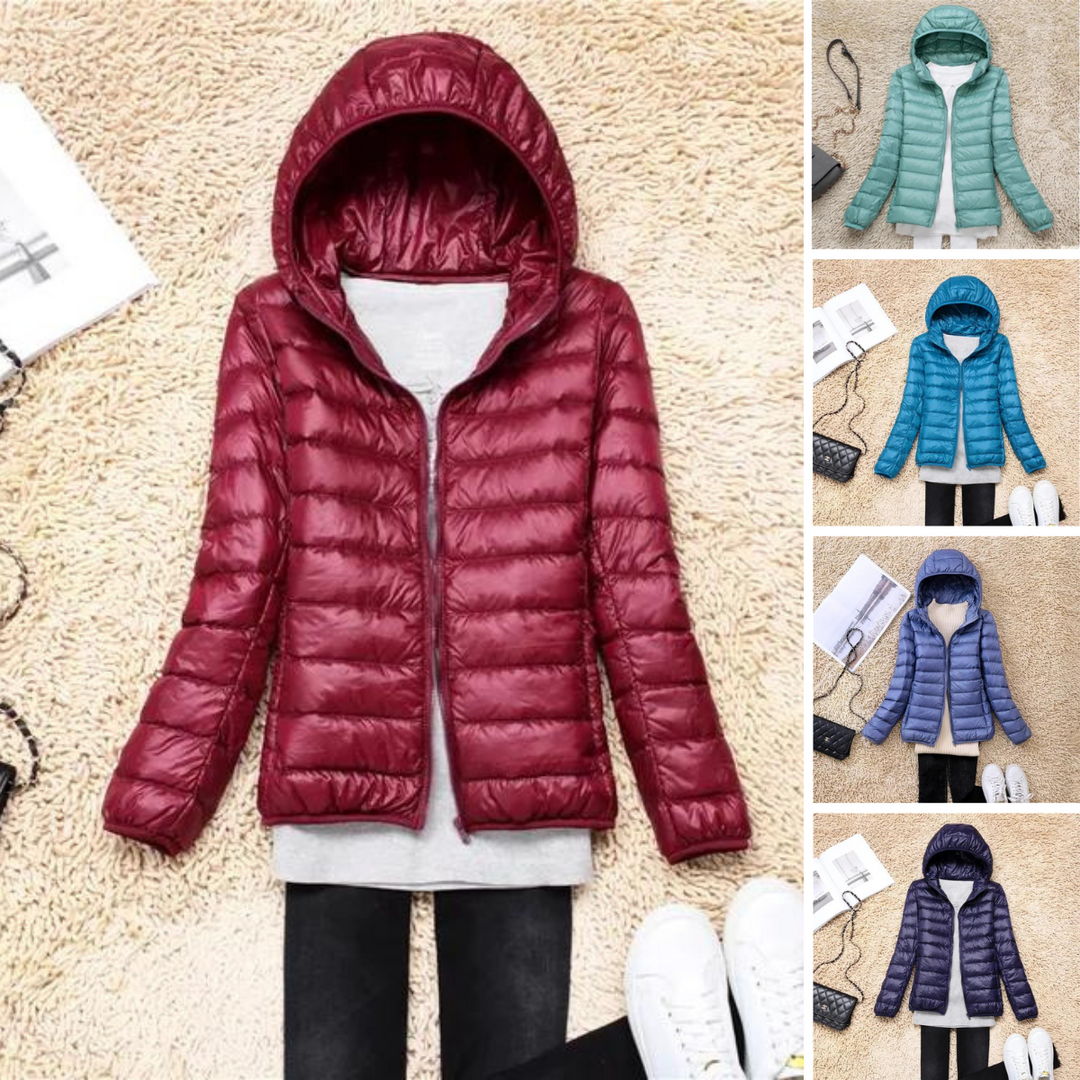 Luisa - Leichte Steppjacke mit Kapuze
