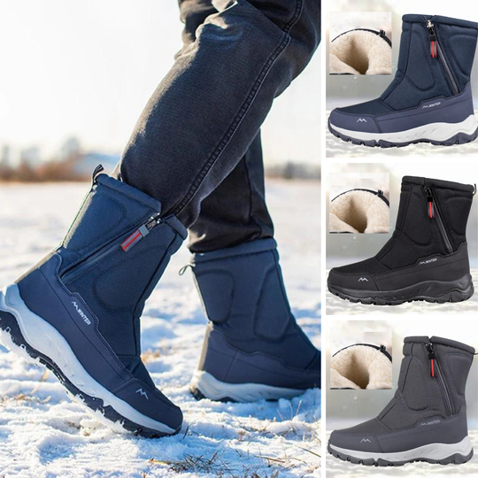 Luka - Winterproof Quilted Boots with Warm Lining
