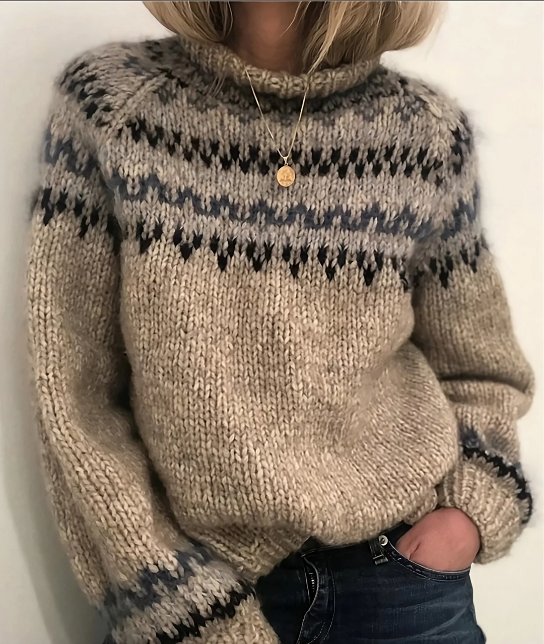Gezellige coltrui perfect voor de winter.