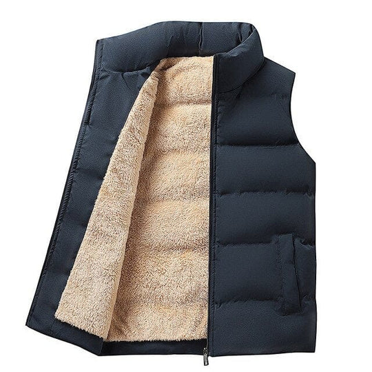 Daan | Gilet Invernale Imbottito Uomo | Blu Marina