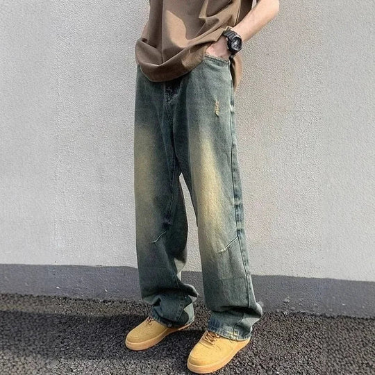 Christian | Comfortabele lange baggy jeans