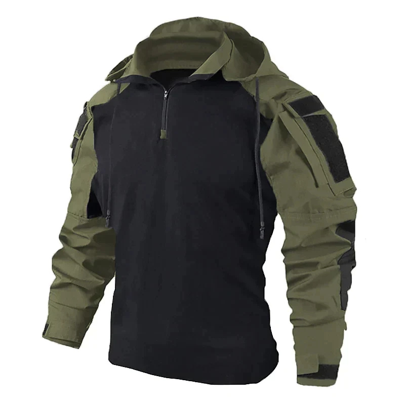 Christian | Tactical softshell jacket for men with hood