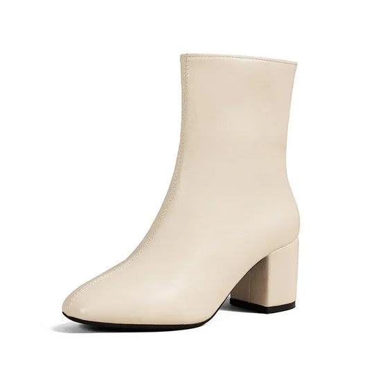 Christin | Scarpe alla moda con cerniera laterale