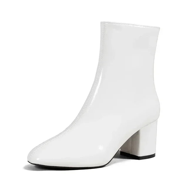 Christin | Scarpe alla moda con cerniera laterale