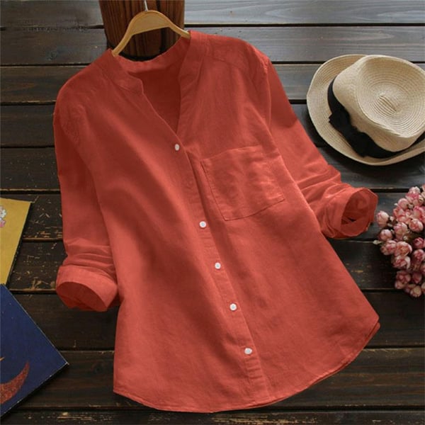 Christina | Casual Comfort Katoenmix Overhemd