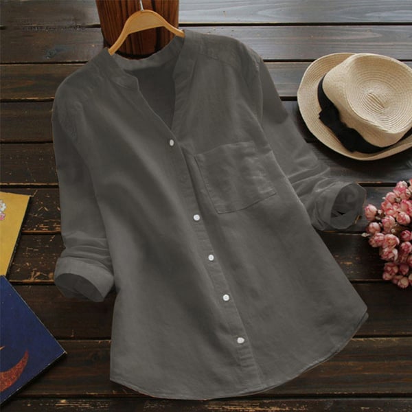 Christina | Casual Comfort Katoenmix Overhemd
