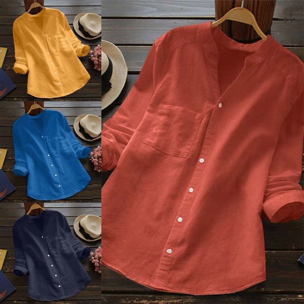 Christina | Casual Comfort Katoenmix Overhemd