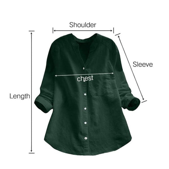 Christina | Casual Comfort Katoenmix Overhemd