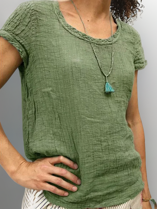 Christine | Ademend retro vintage Top