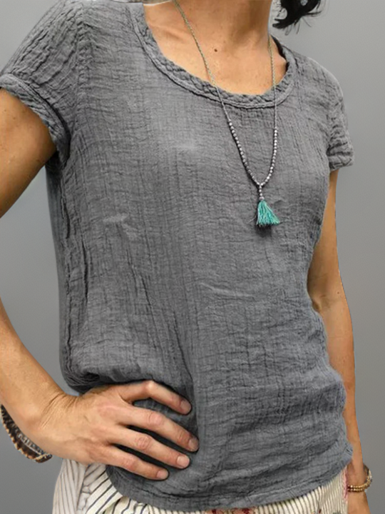 Christine | Ademend retro vintage Top