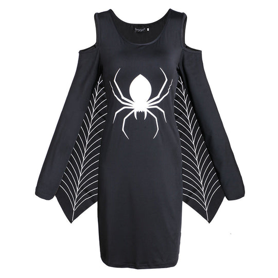 Christine | Mini abito gotico ragno per Halloween
