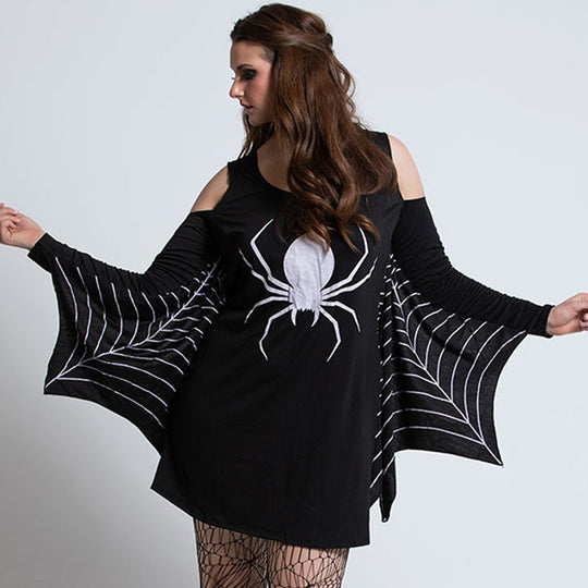 Christine | Mini abito gotico ragno per Halloween
