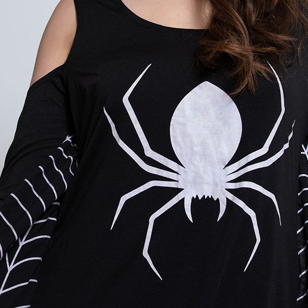 Christine | Mini abito gotico ragno per Halloween