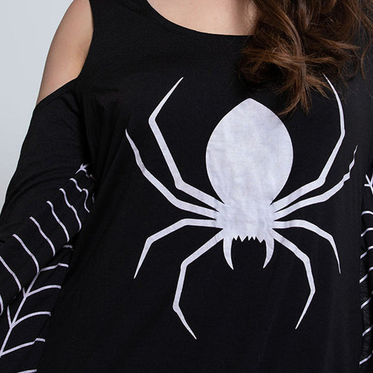 Christine | Mini abito gotico ragno per Halloween