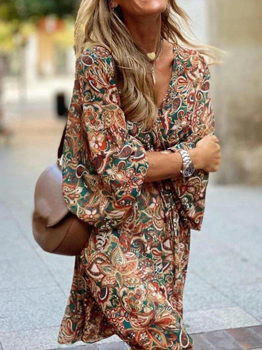Claudia | Boho Sommerminikleid