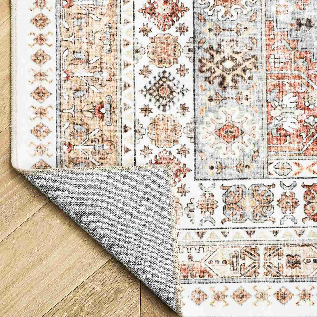 Velura | Antirutsch Velours Teppich | Beige