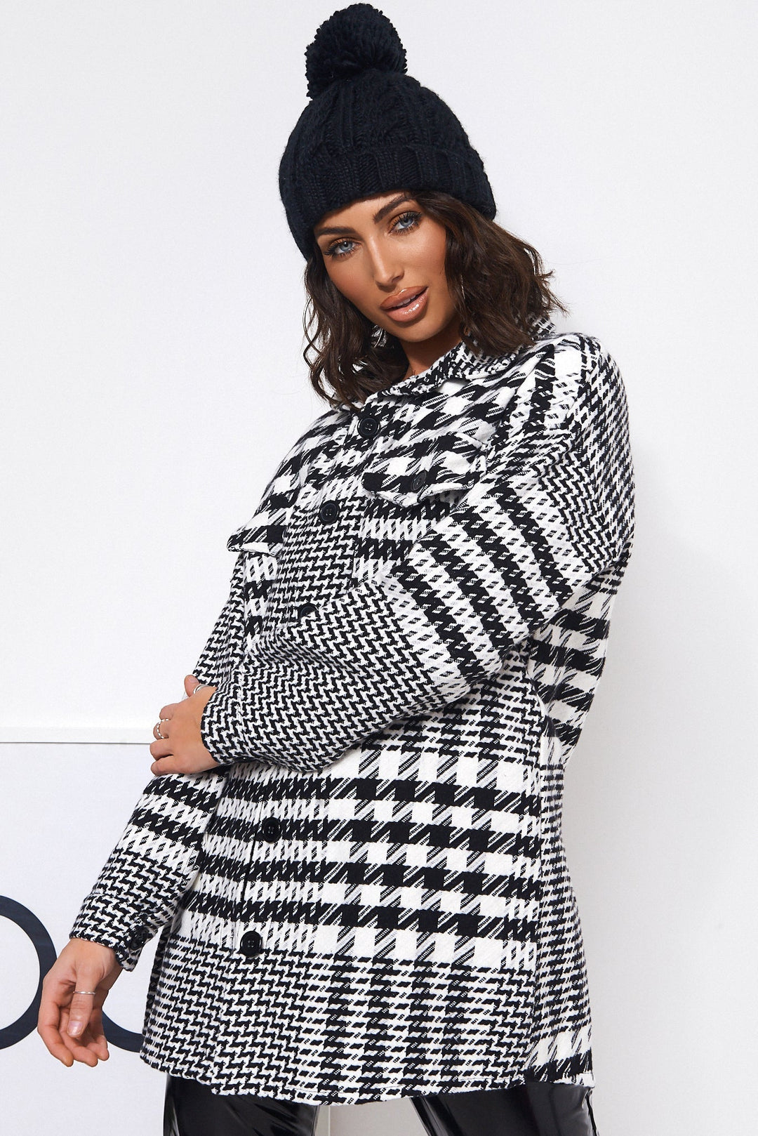 Sophia - Giacca Oversize a Quadri per Donna