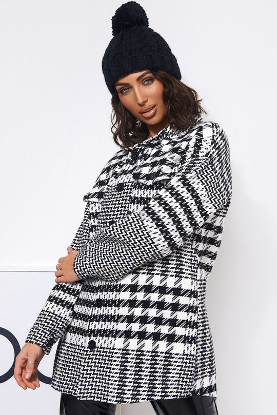 Sophia - Giacca Oversize a Quadri per Donna