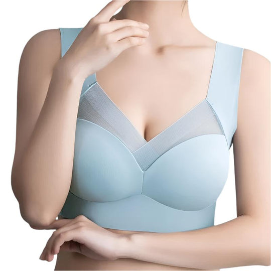 Evelyn - Comfortable Seamless Bra For Women With Elegant Mesh Details