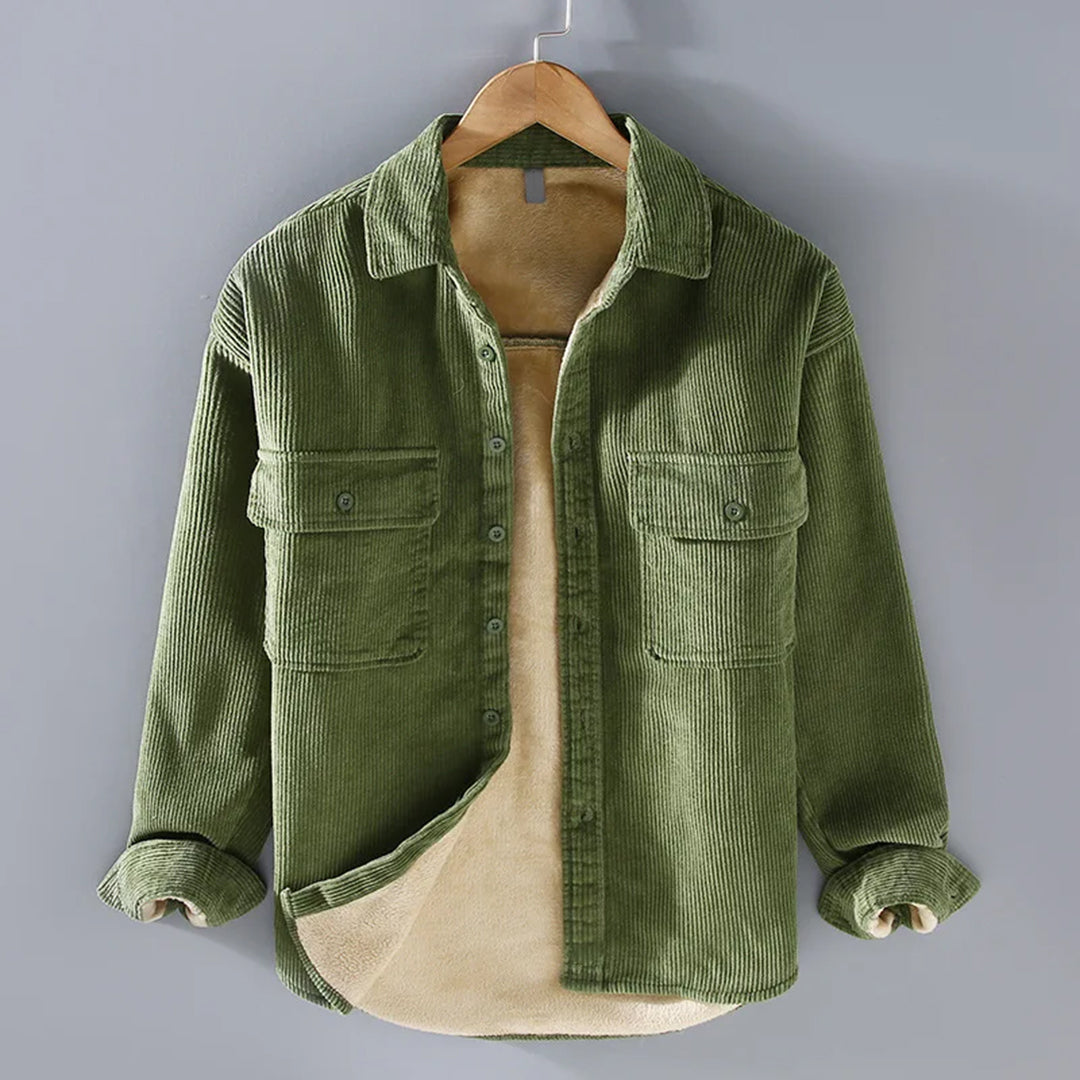 Mason | Camicia Overshirt Elegante da Uomo | Khaki